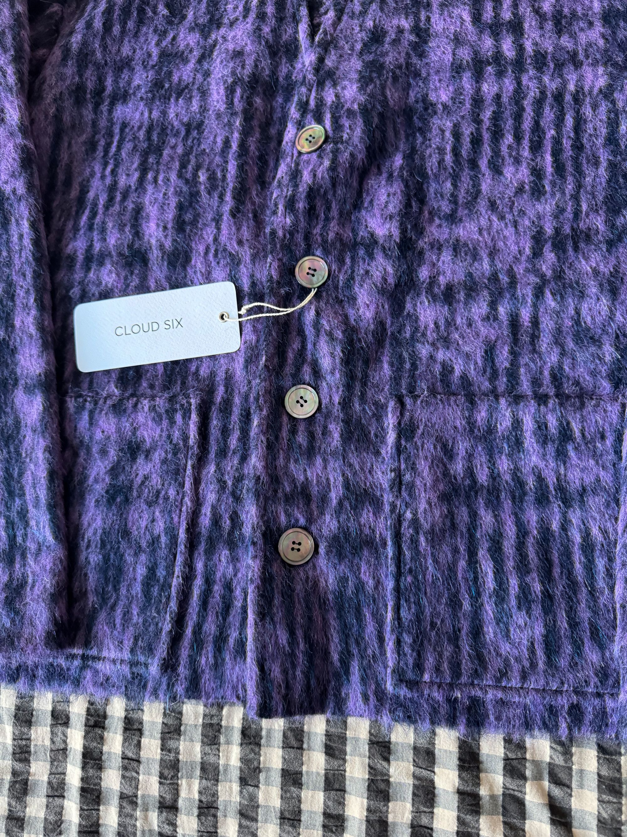 Other UK Alpaca Wool Pimp Cardigan Size M (Deadstock Italian Fabric) Size US M / EU 48-50 / 2 - 3 Thumbnail