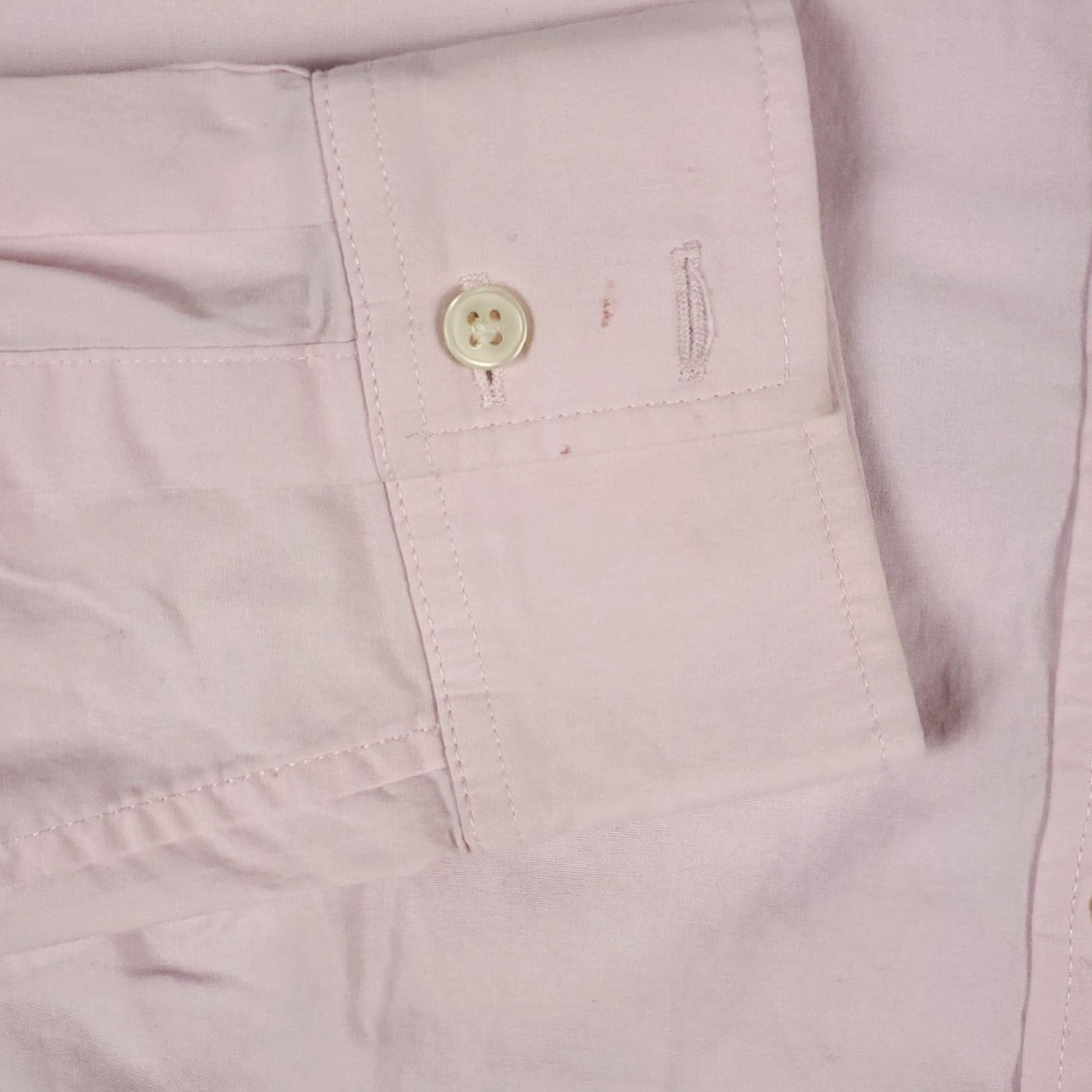 Banana Republic Banana Republic Button-Up Shirt Womens Size 10 Pink Long Sleeve Casual Regular Fit Size L / US 10 / IT 46 - 3 Thumbnail