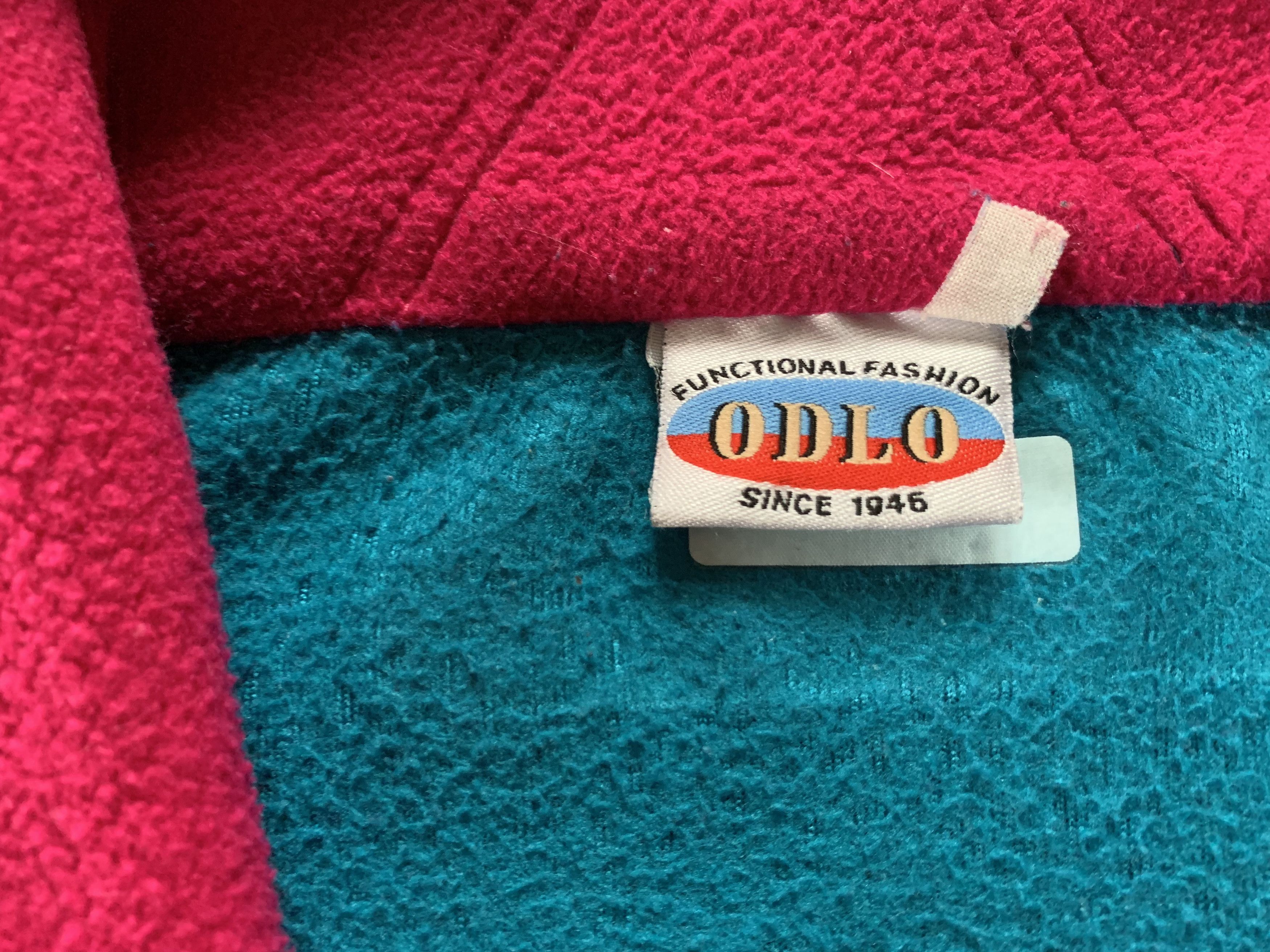 Odlo × Vintage Vintage Odlo Fleece Sweatshirt Zipper Size US XL / EU 56 / 4 - 6 Thumbnail