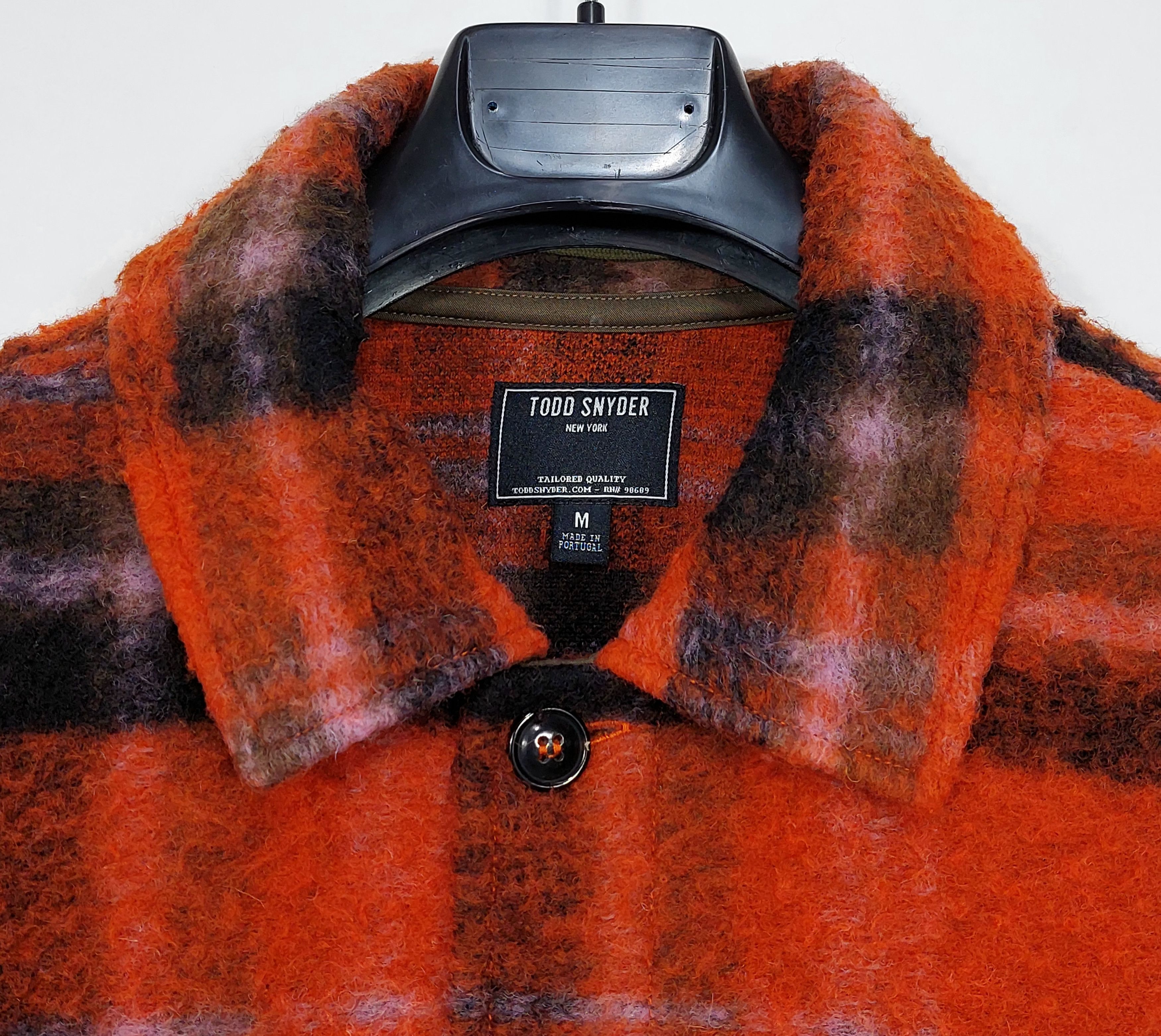 Todd Snyder check wool down jacket - red M Size US M / EU 48-50 / 2 - 2 Thumbnail