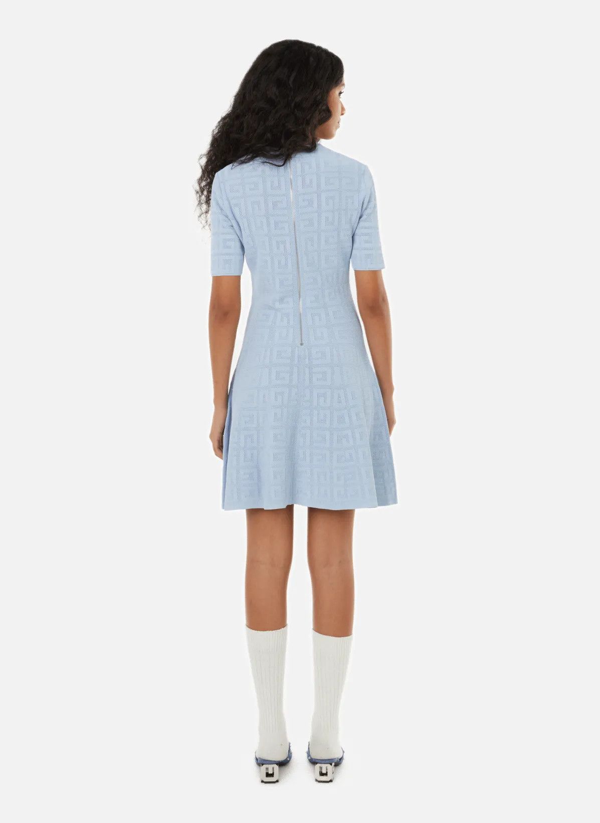 Givenchy o1loc1c0824 Dress in Sky Blue Size XL / US 12-14 / IT 48-50 - 3 Thumbnail