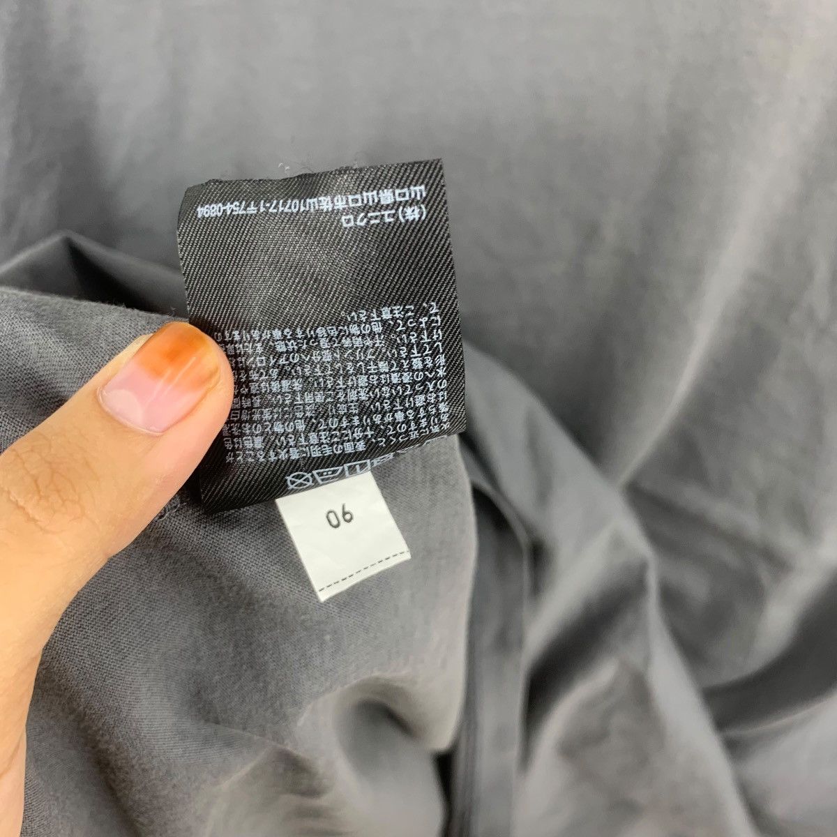 Jil Sander JIL SANDER x UNIQLO +J Collection Plain Gray Baggy Tee Shirt Size US L / EU 52-54 / 3 - 7 Thumbnail