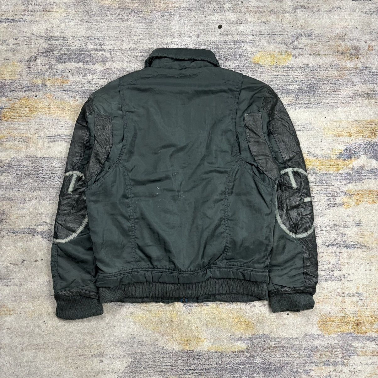 Diesel Diesel ncpu multi zipper mix leather bomber jacket Size US S / EU 44-46 / 1 - 2 Thumbnail