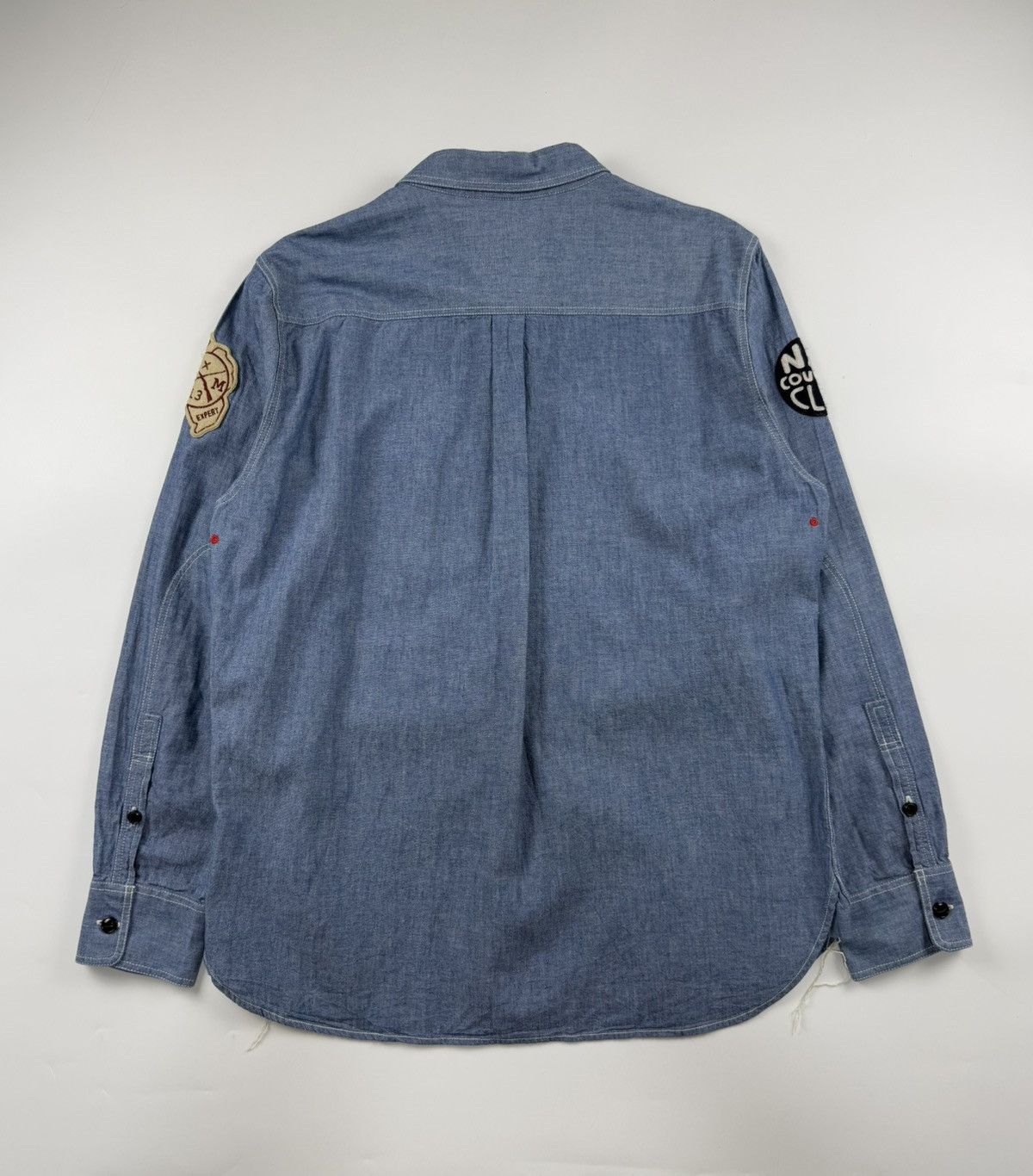 Neighborhood Neighborhood x MVP Chambray Shirt Size US L / EU 52-54 / 3 - 2 Thumbnail