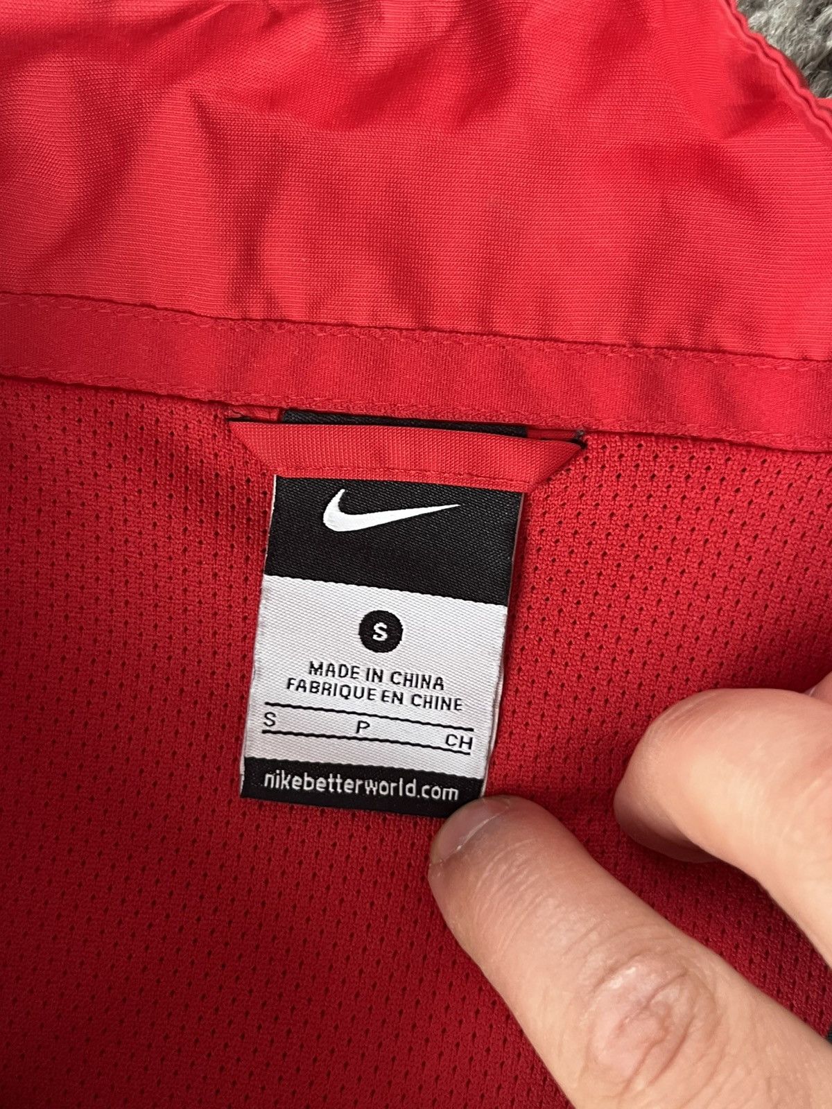 Nike Vintage Light Jacket Nike Soccer football Manchester United Size US S / EU 44-46 / 1 - 6 Thumbnail