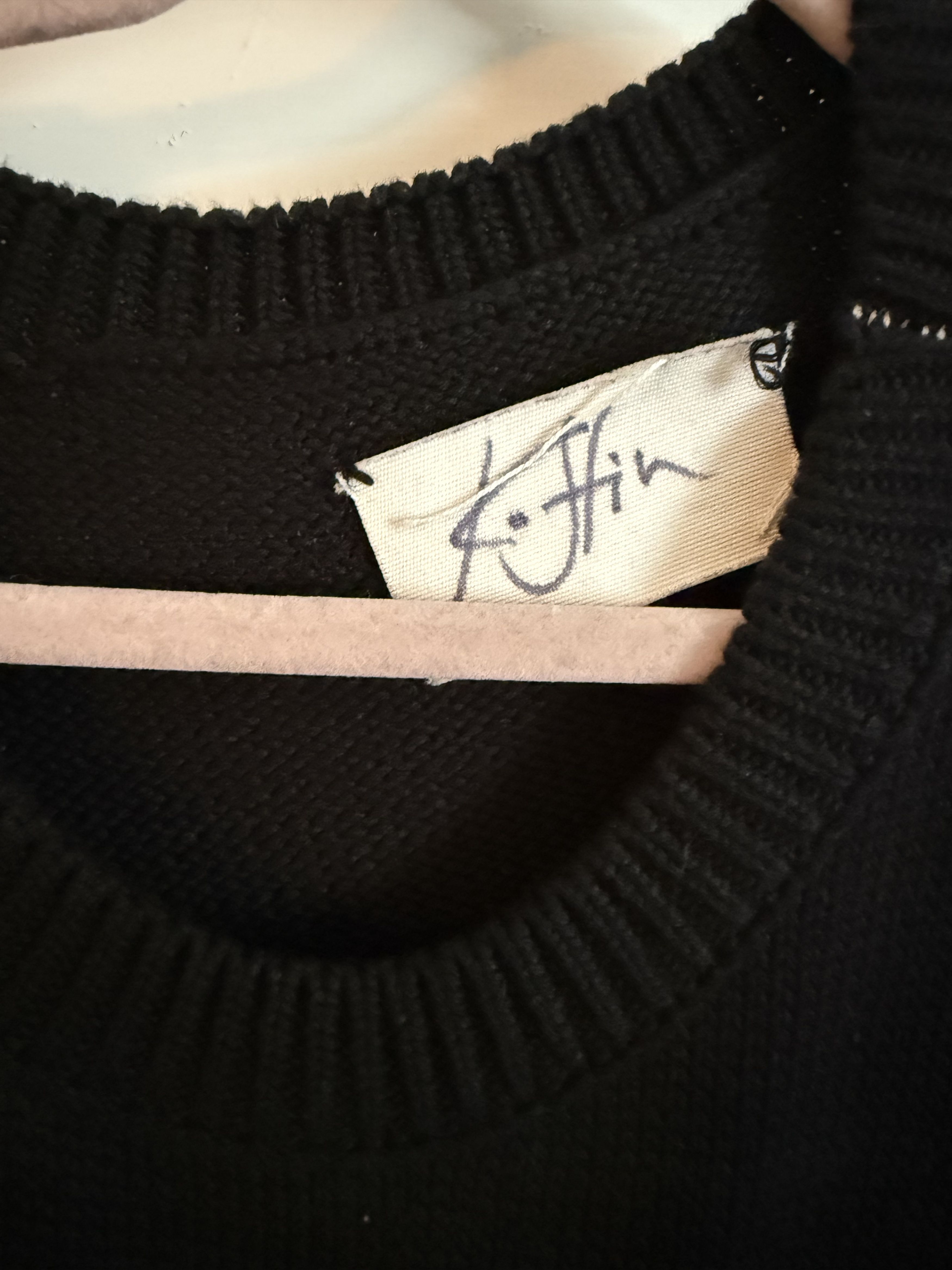 T*T様 gleb Kostin solutions knit 希少 Gleb Kostin Solutions Gleb kostin bjork knit black | Grailed