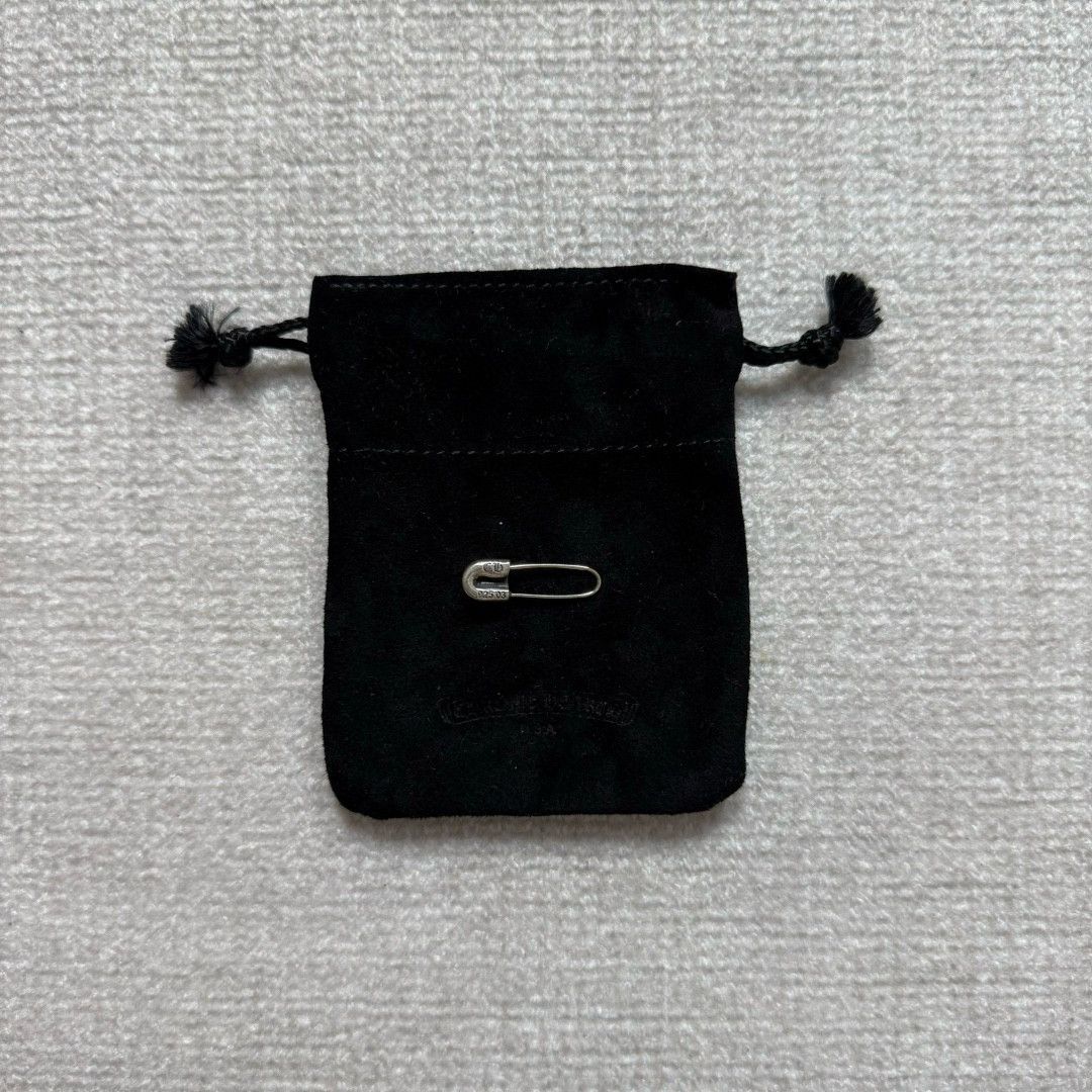 Chrome Hearts Chrome Hearts Safety Pin Sliver Earring Size ONE SIZE - 3 Thumbnail