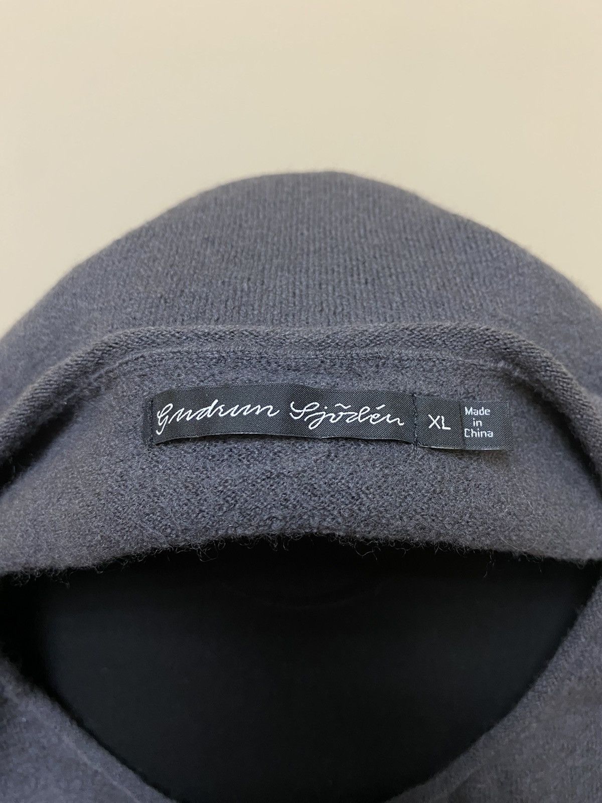 Gudrun Sjoden Gudrun Sjoden Womens Wool Sleeveless Sweater Size XL Size XL / US 12-14 / IT 48-50 - 9 Thumbnail