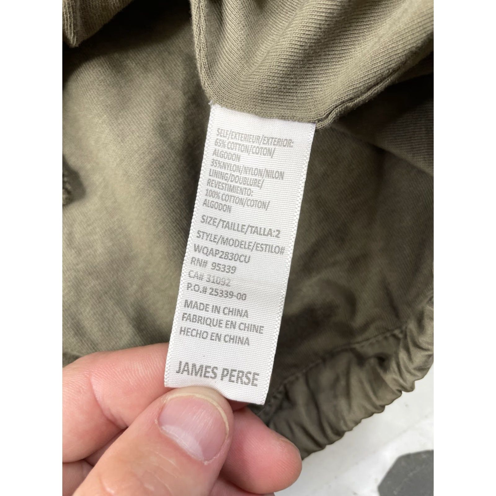 James Perse James Perse Standard Utility Hooded Jacket Parka Women M Olive Green Size 2 Medium Size M / US 6-8 / IT 42-44 - 3 Thumbnail