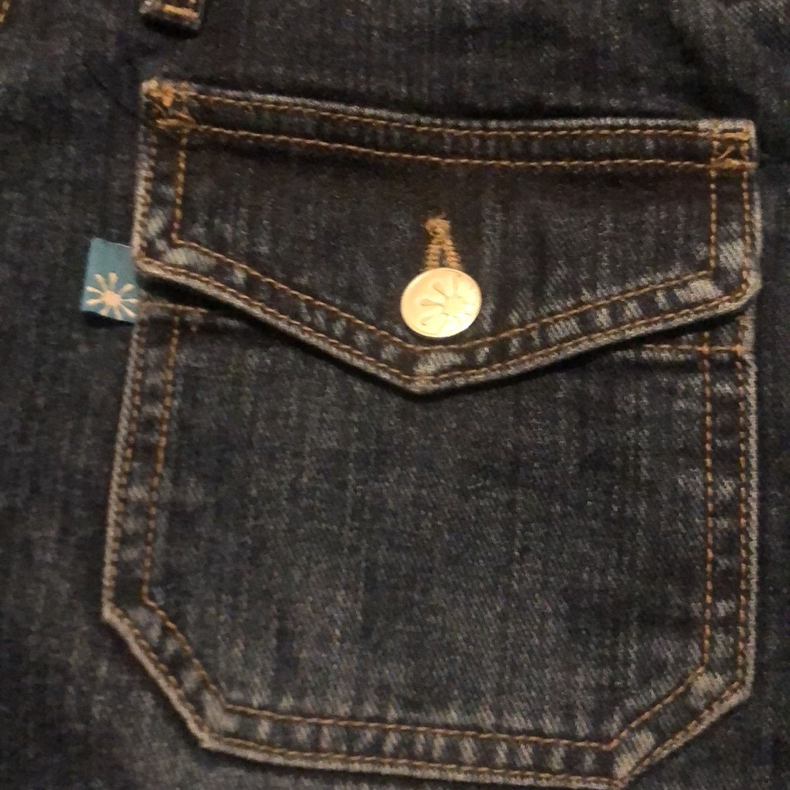 Vintage dELiA*s Jean Skirt Junior's size 9 90's Knee Length Y2K Size 30" / US 8 / IT 44 - 5 Thumbnail