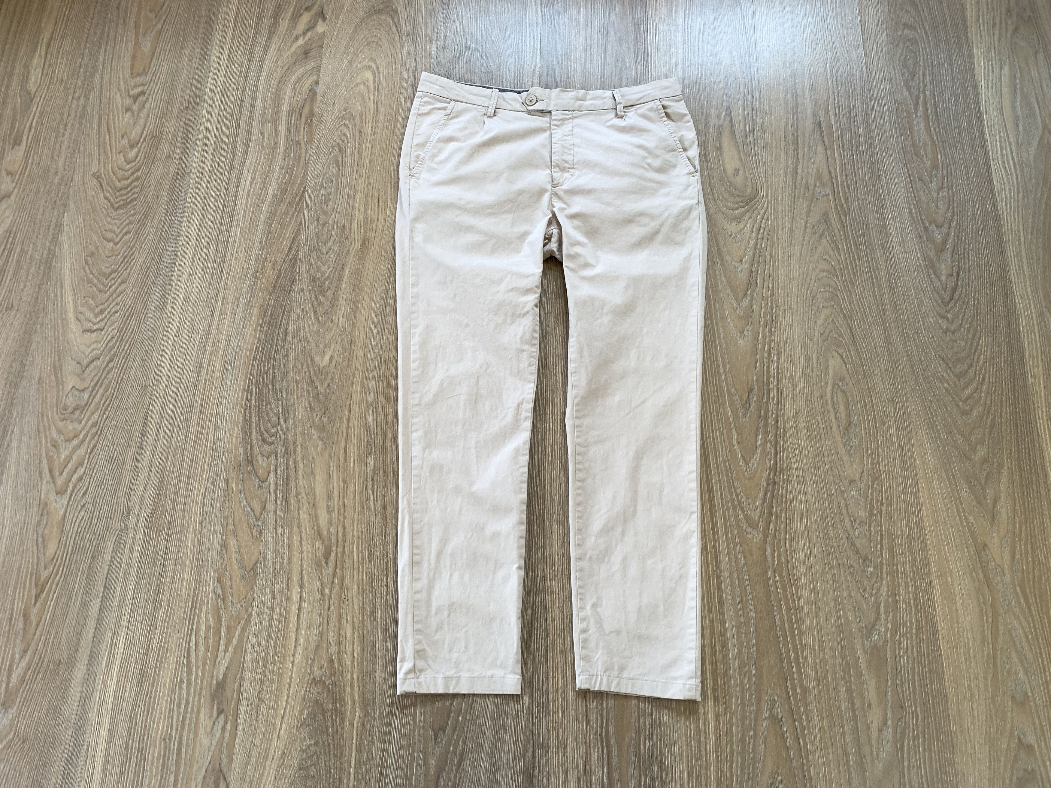 Other Lawrence Grey New York Men's Beige Trousers Pants Size US 34 / EU 50 - 1 Thumbnail