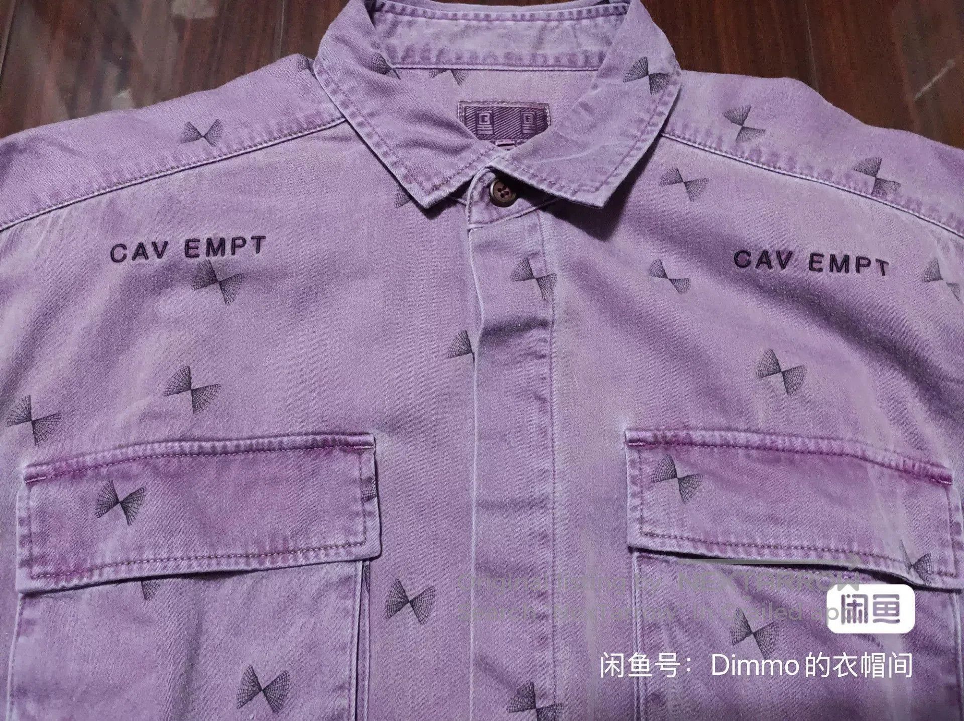 Cav Empt CAVEMPT 20AW Allover Print Washed Jacket. Size US L / EU 52-54 / 3 - 2 Thumbnail