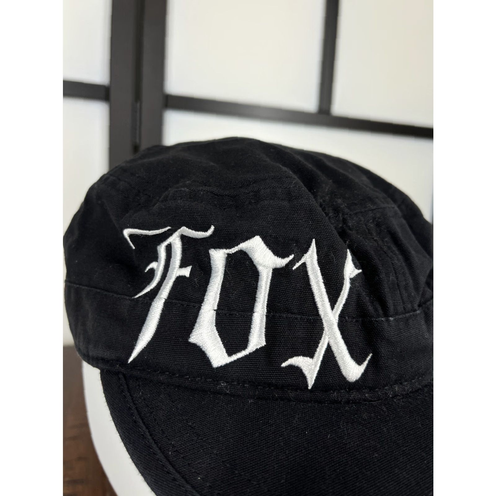Fox Racing Fox Racing Hat Cap 5 Panel Adult One Size Black Embroidered Motorcycle Cotton Adjustable Mens Hats Size ONE SIZE - 2 Thumbnail