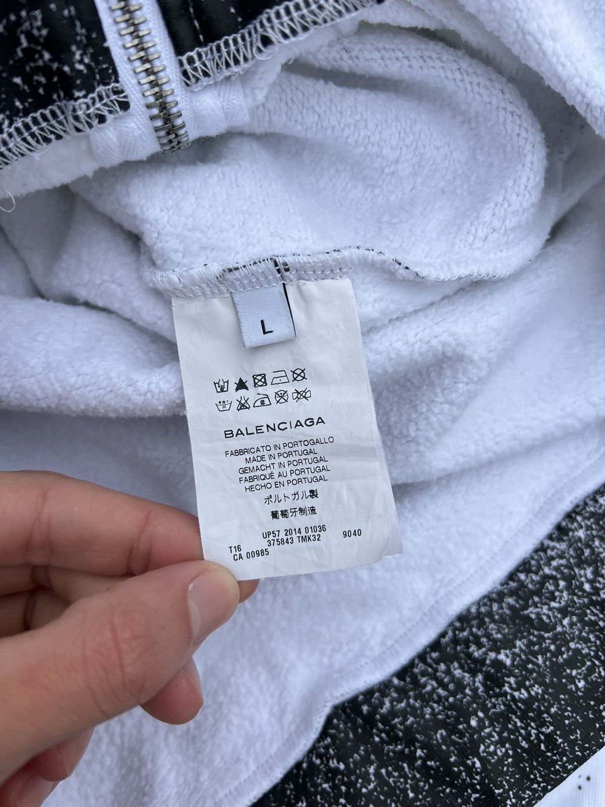Balenciaga Balenciaga Zip Paint 2014 Size US L / EU 52-54 / 3 - 4 Thumbnail