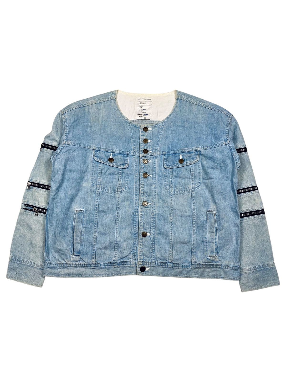 SHAREEF 2006 Shareef - Excella Zip Denim Jacket Size US M / EU 48-50 / 2 - 7 Thumbnail