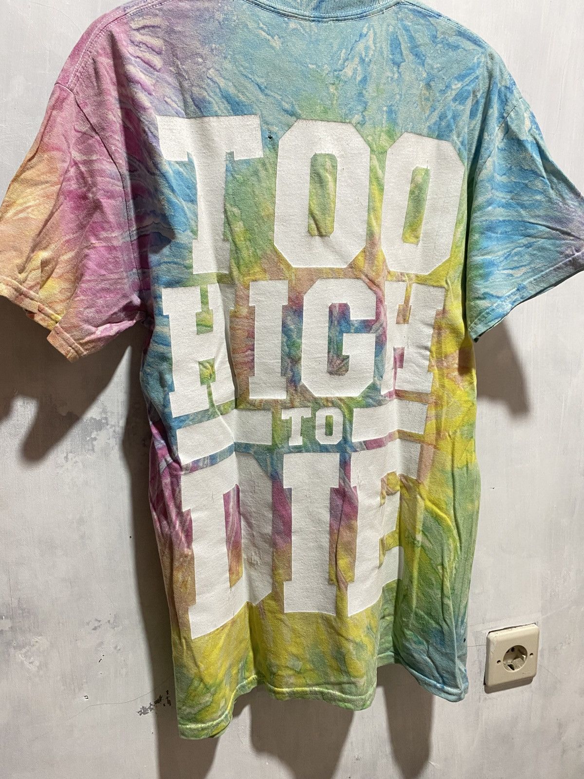 Band Tees Deez nuts hardcore to high to die tie dye tshirt Size US M / EU 48-50 / 2 - 4 Thumbnail