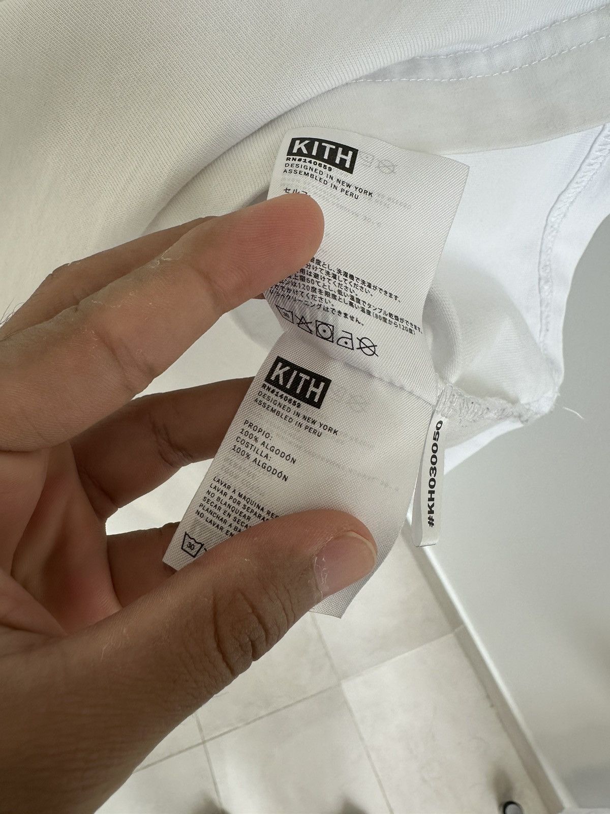 Kith Kith White Relaxed Painting Tee Size US L / EU 52-54 / 3 - 6 Thumbnail