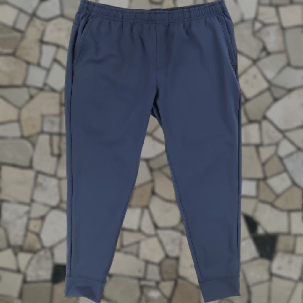 Rhone Rhone High Stretch Spar Polyester Microfiber Jogger Pants Navy Blue Men's 2XL Size US 39 - 1 Thumbnail
