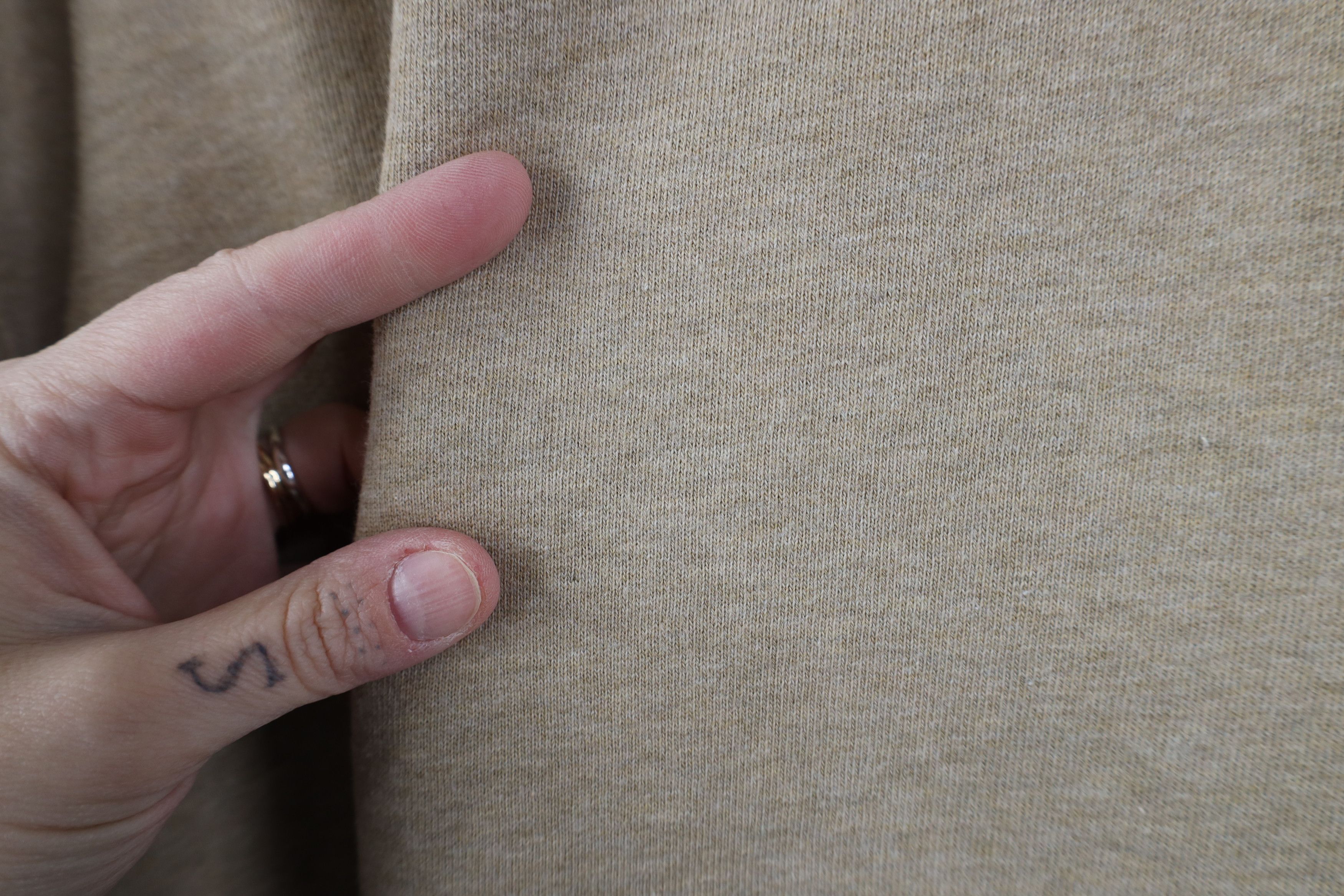 L.L. Bean Vintage 90s Y2K LL Bean Heavy Crewneck Sweatshirt Beige Tan Size US L / EU 52-54 / 3 - 9 Thumbnail