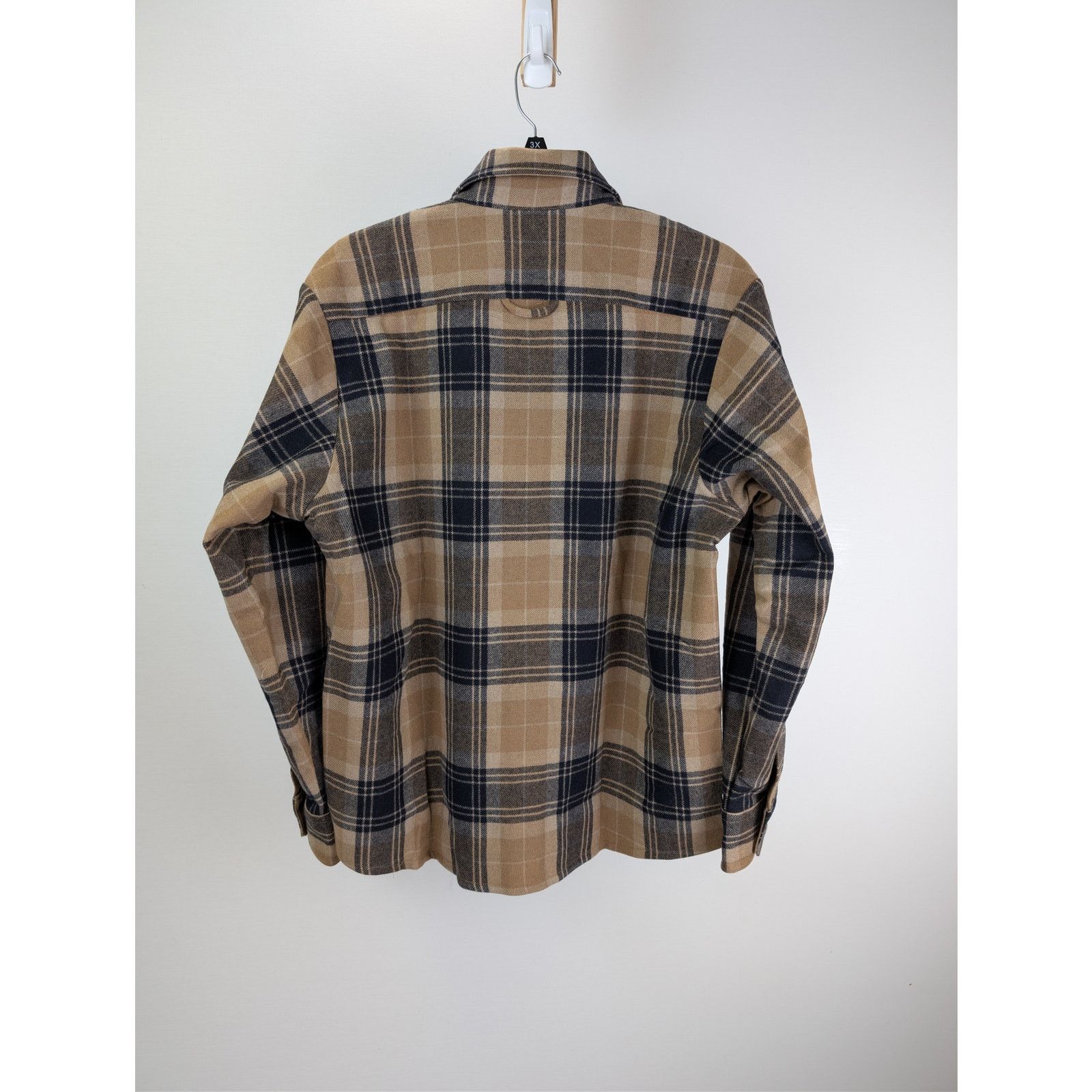 A.P.C. o1rshd1 Surchemise Bobby Button up Shirt in Dark Navy/Beige Size US M / EU 48-50 / 2 - 16 Thumbnail