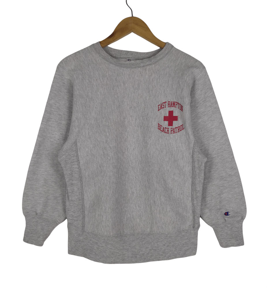 Champion Vintage 80s Champion Sweatshirt East Hampton Beach Patrol Size US M / EU 48-50 / 2 - 1 Thumbnail