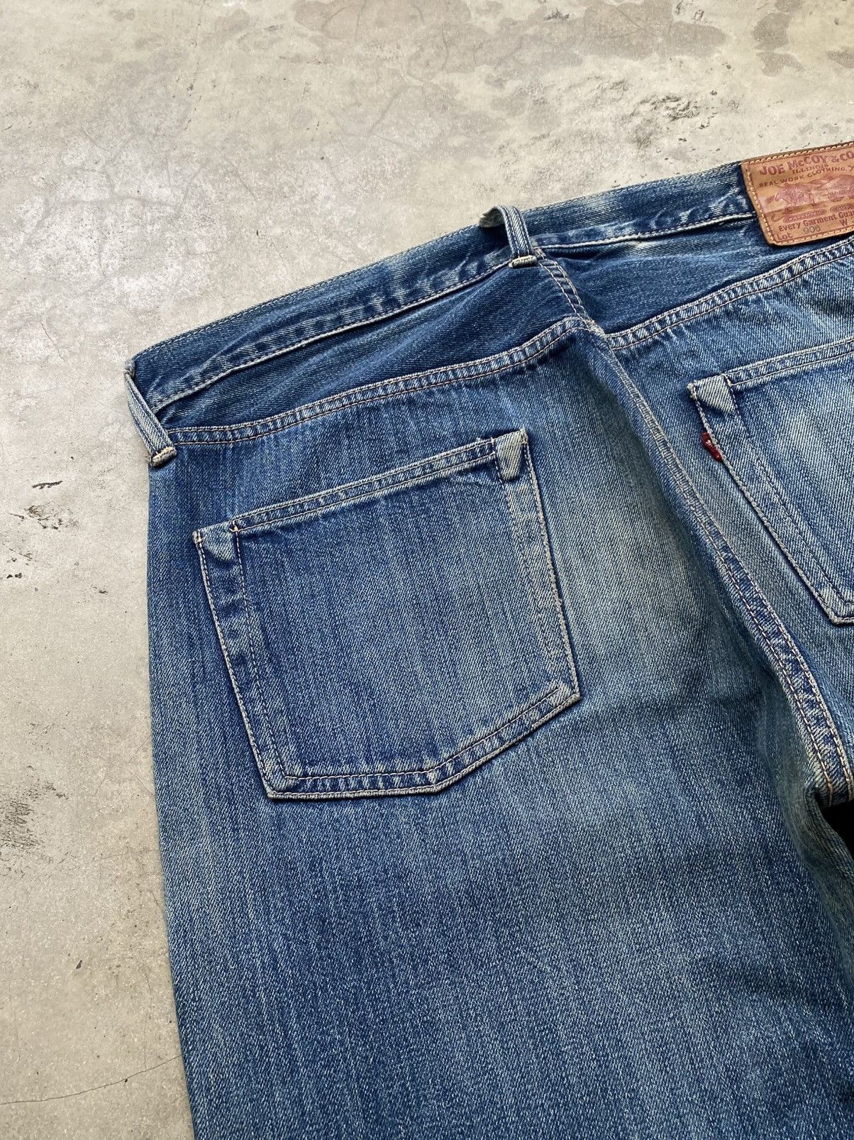 Vintage Joe McCoy 906 Distressed Japanese Selvedge Denim ??