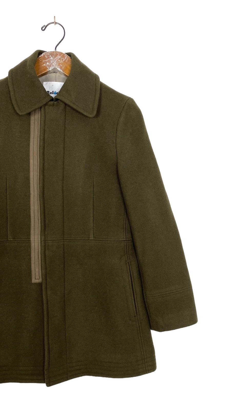 Japanese Brand Rare‼️ Vintage Relacher Wool Coat Size US XS / EU 42 / 0 - 3 Thumbnail