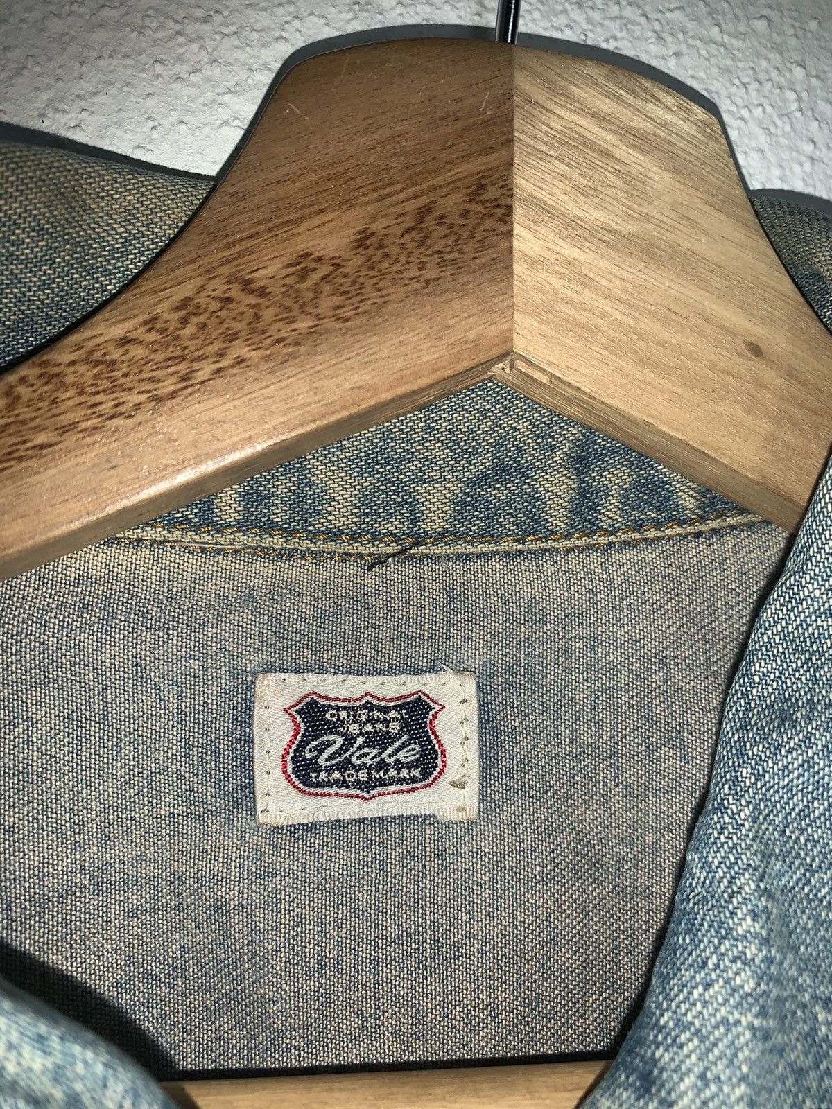 Vale Vintage 2000’s Vale Stonewash Denim jacket Size US XS / EU 42 / 0 - 4 Thumbnail