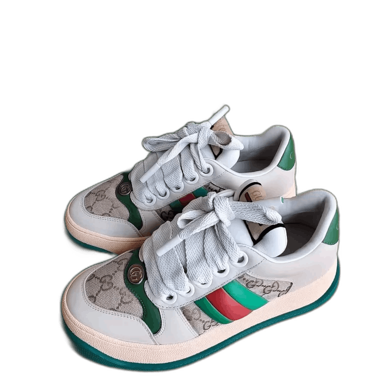 Gucci gucci screener low-top sneakers in beige-2507 Size US 7.5 / EU 40-41 - 7 Thumbnail