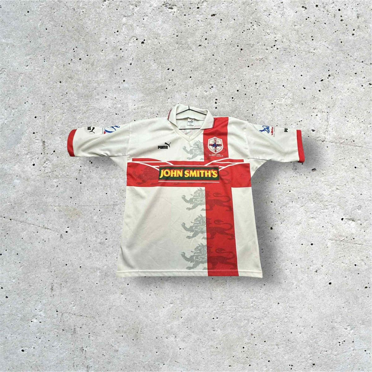 Puma Puma England rugby jersey 90s vintage XL original perfect Size US XL / EU 56 / 4 - 1 Thumbnail