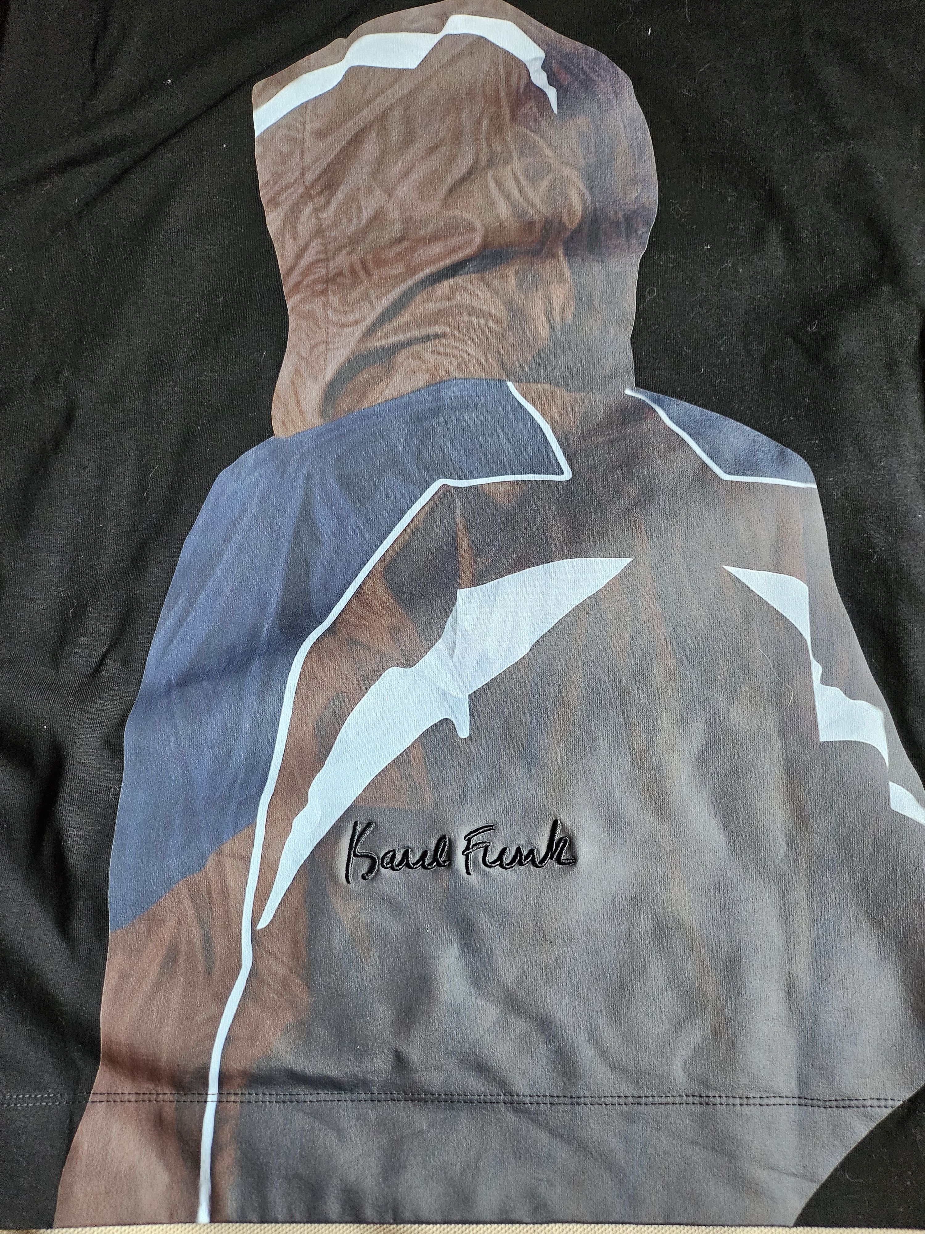 Juun.J Juun. J Black Karel Funk Print Hoodie Size US XXL / EU 58 / 5 - 6 Thumbnail