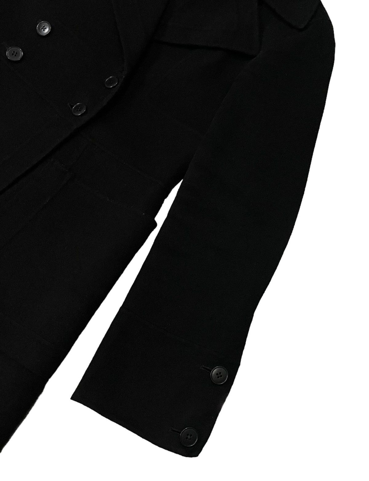 DKNY Vintage Donna Karan New York DKNY Wool Long Coat Jacket Size S / US 4 / IT 40 - 8 Thumbnail