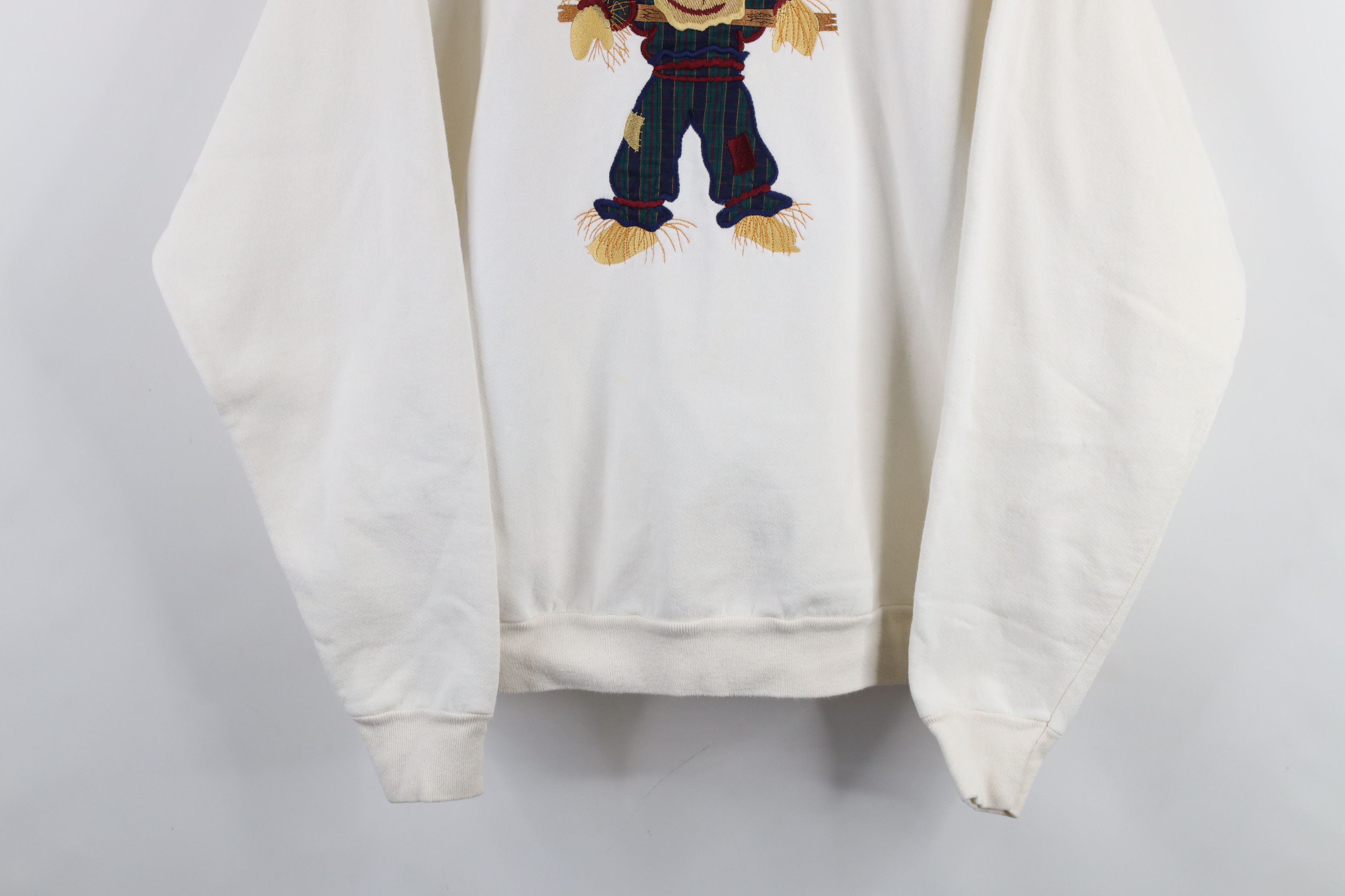Vintage Vintage 90s Streetwear Fall Scarecrow Layered Sweatshirt Size L / US 10 / IT 46 - 3 Thumbnail