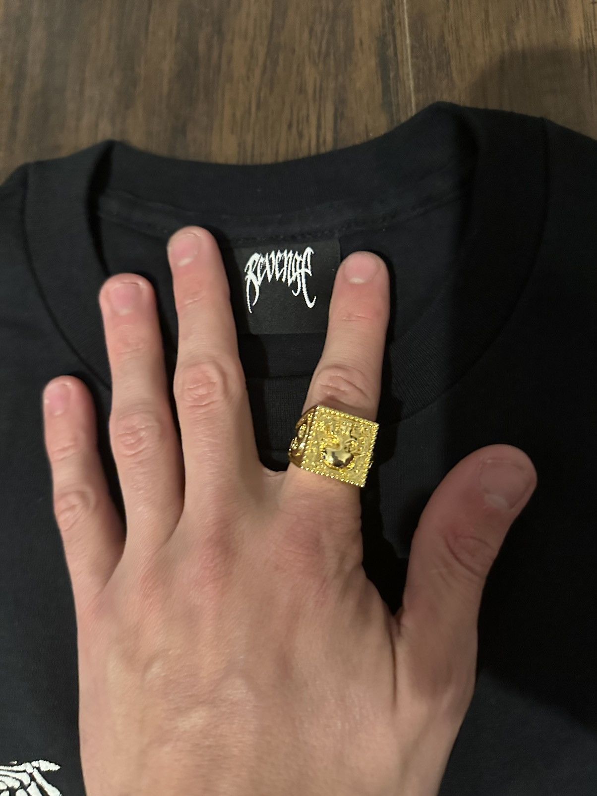 Revenge Revenge Raven Tee Size US M / EU 48-50 / 2 - 2 Thumbnail