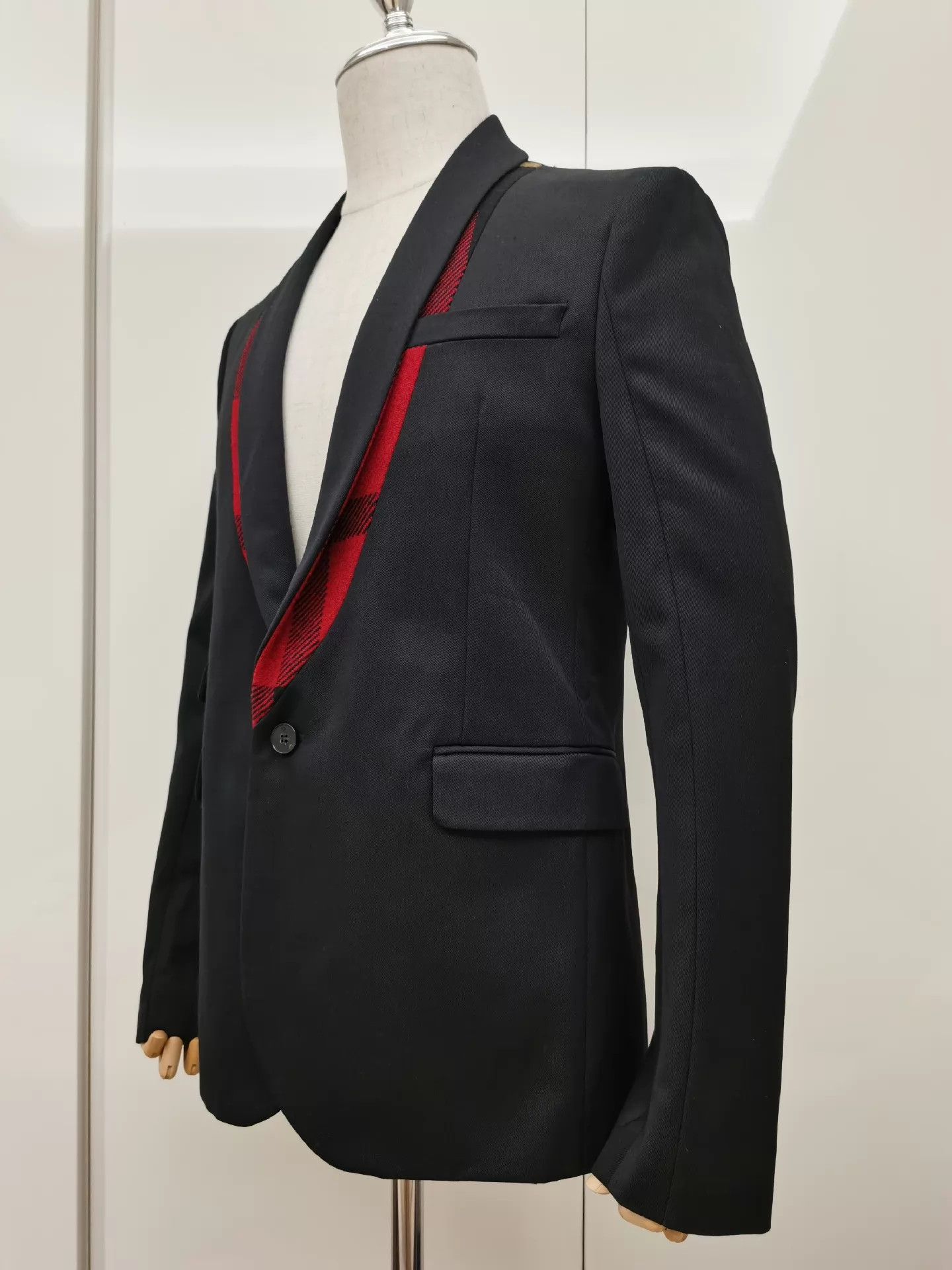 Alexander McQueen Alexander McQueen Paneled Collar Blazer 48 (New) Size 48R - 3 Thumbnail