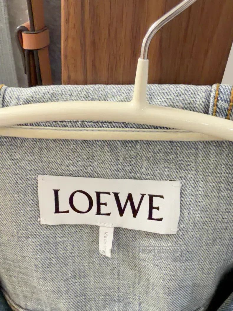 Loewe Loewe Denim Jacket, Short, Hooded Zipper Style, Denim Fabr Size XS / US 0-2 / IT 36-38 - 5 Thumbnail