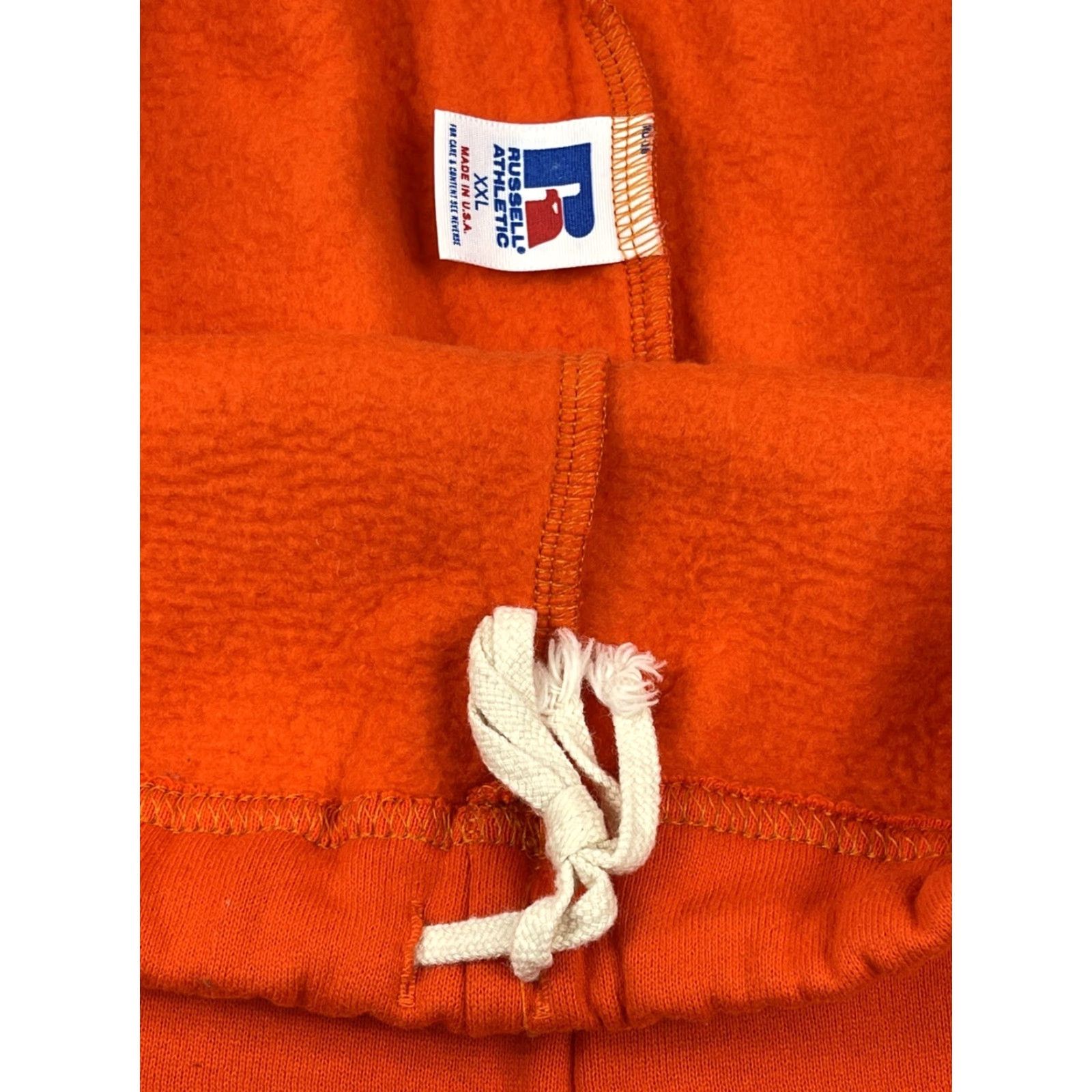 Russell Athletic Vintage Russell Athletic Sweatpants XXL Orange 90s Made In USA Size US 39 - 3 Thumbnail