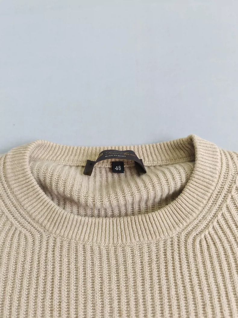 Loro Piana Loro Piana Ribbed Cashmere Sweater- Size US M / EU 48-50 / 2 - 6 Thumbnail