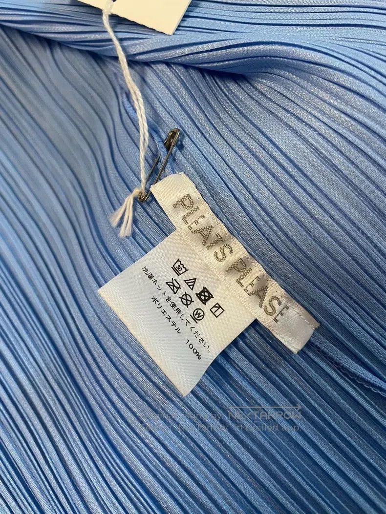 Issey Miyake Issey Miyake Sky Blue Coat Size L / US 10 / IT 46 - 5 Thumbnail
