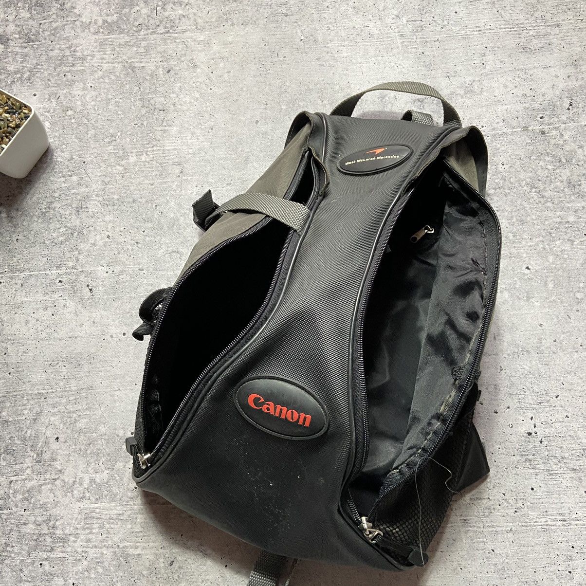 Canon × Mercedes-Benz × Vintage 📌 Vintage Canon Mercedes McLaren Outdoor Backpack Size ONE SIZE - 4 Thumbnail