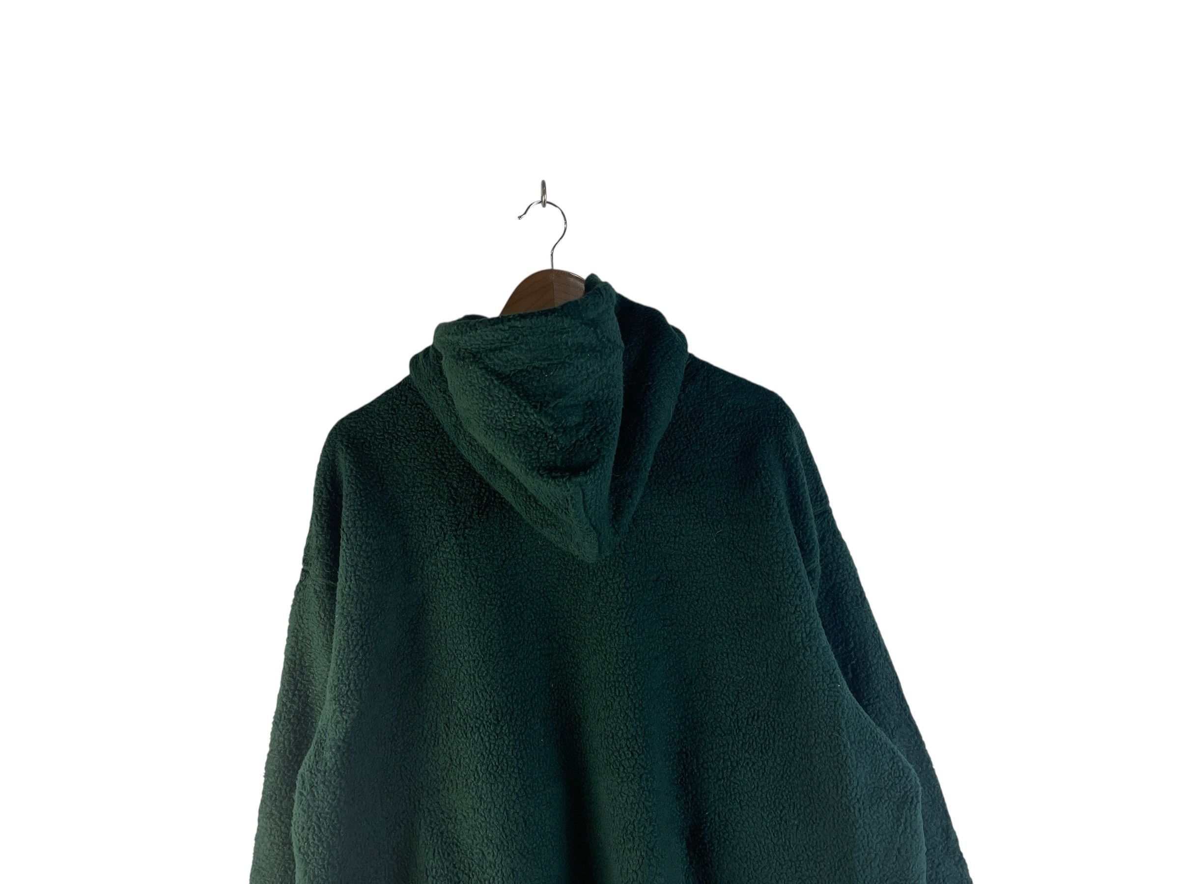 Levi's Levi’s Sherpa Fleece Quarter Zip Hoodie Forest Green XL Size US XL / EU 56 / 4 - 10 Thumbnail