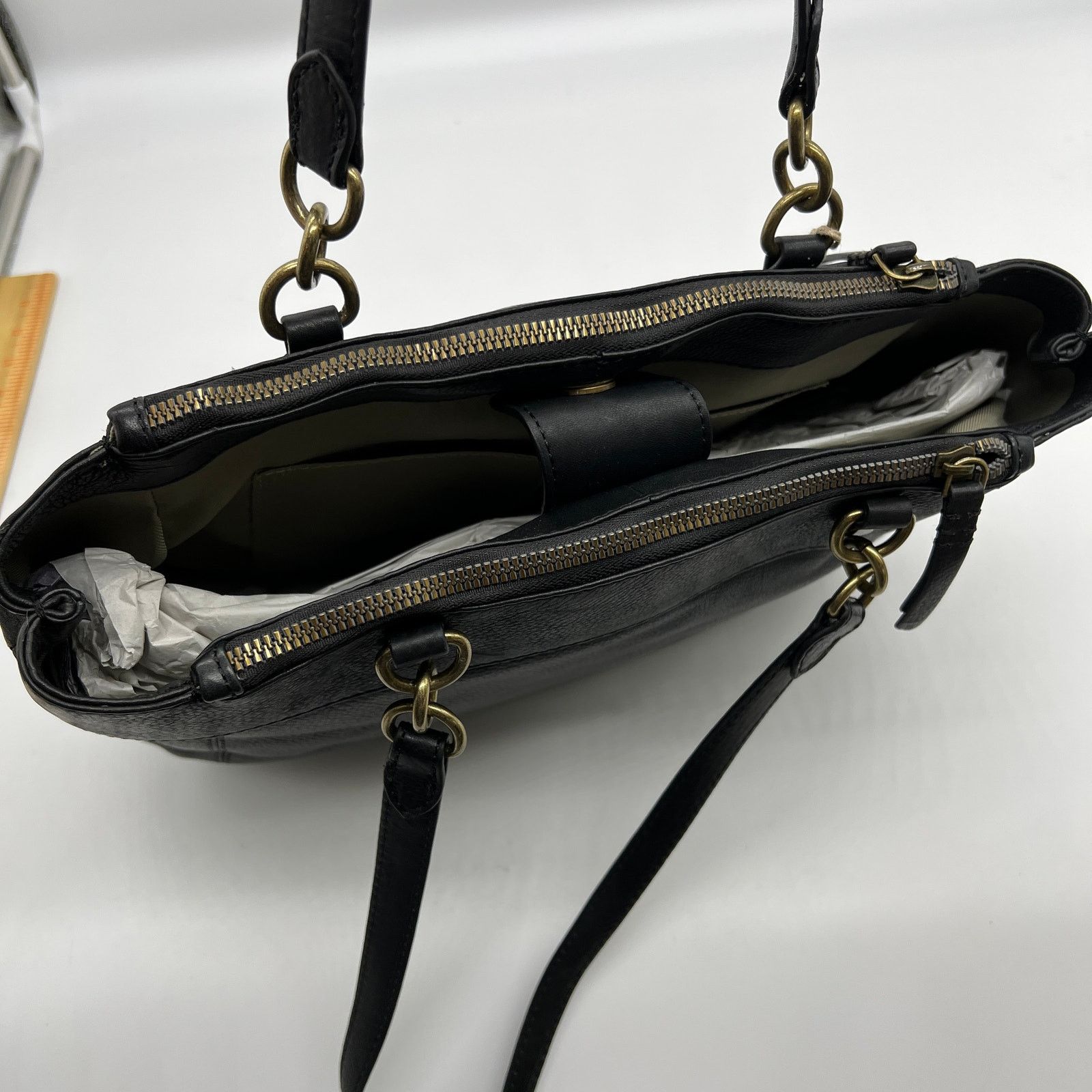 Other American Leather Co. Taylor Triple Entry Satchel Black Size ONE SIZE - 10 Thumbnail