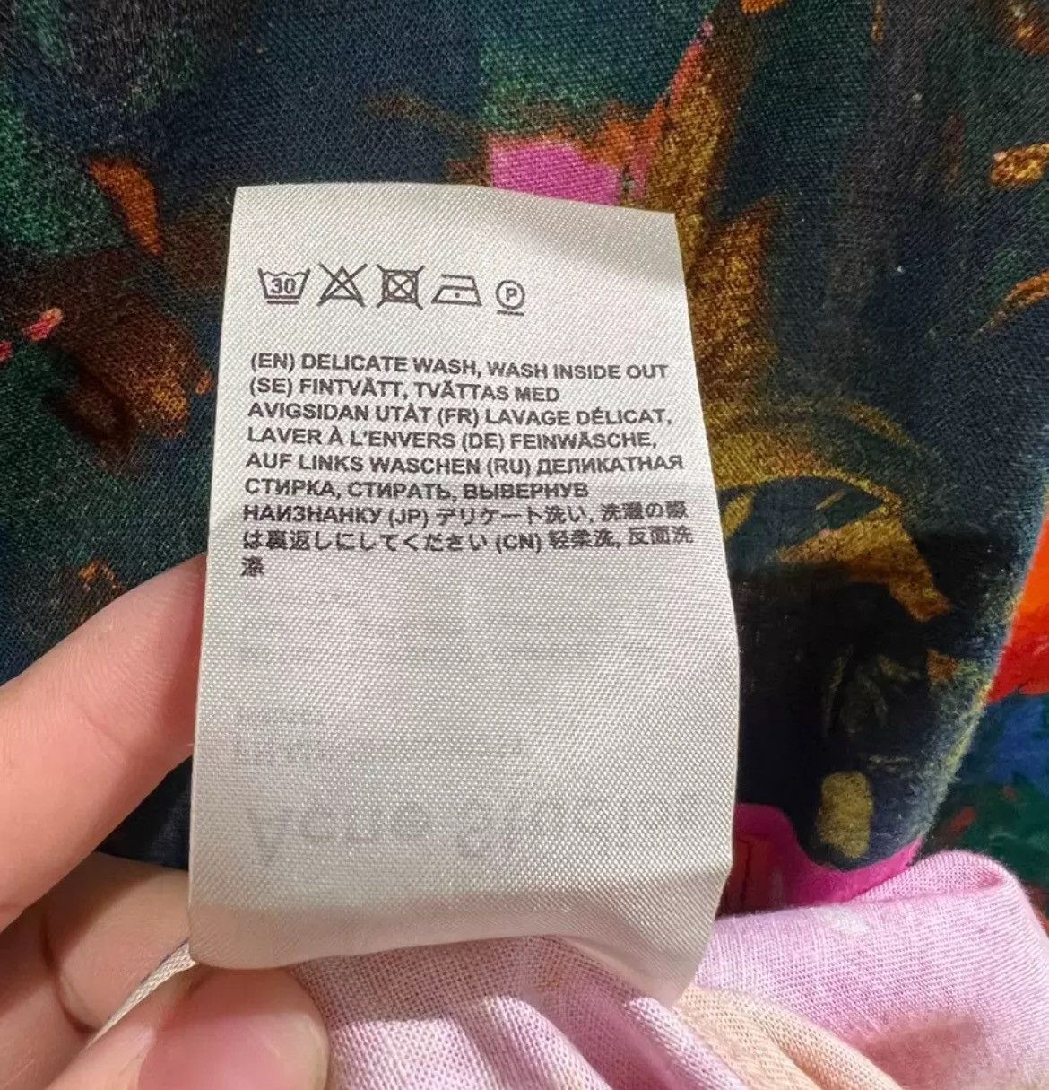Acne Studios Acne Studios Plant Pattern Shirt Size US M / EU 48-50 / 2 - 8 Thumbnail