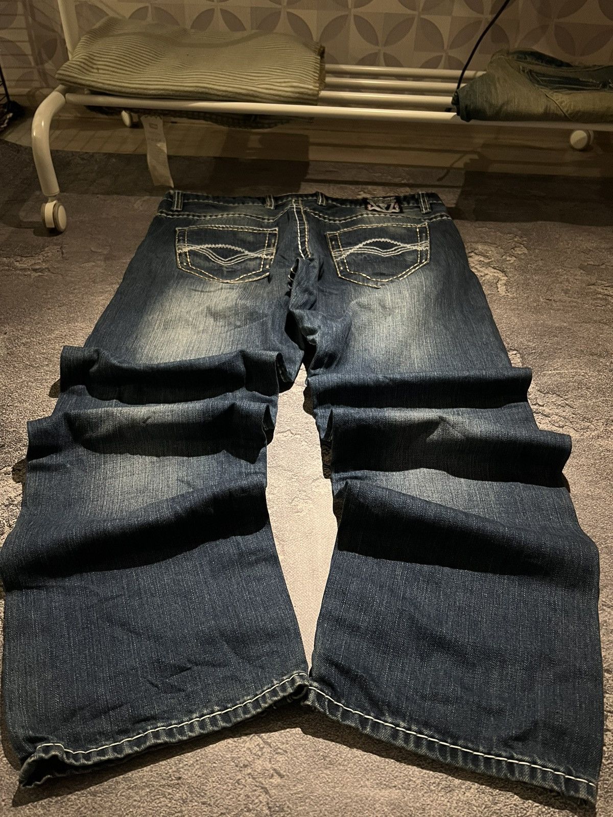 Japanese Brand Avant-Garde Archive Destroyed Jeans / Number Njne Style Size US 39 - 2 Thumbnail