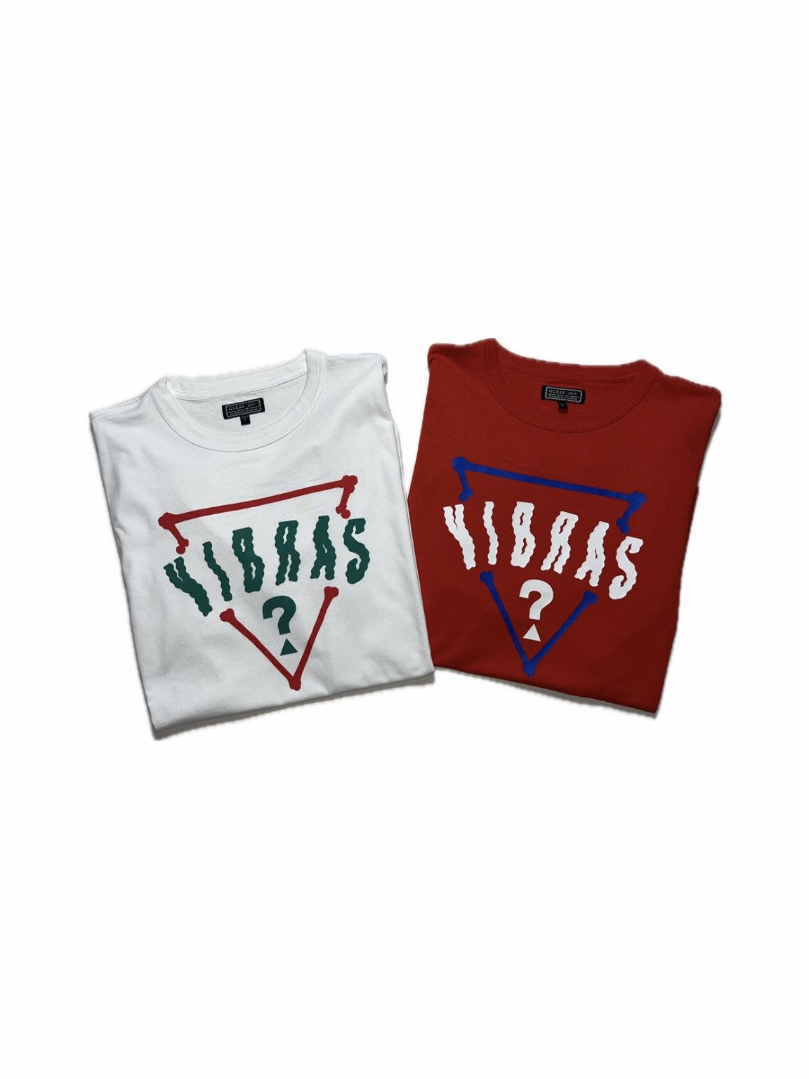 Guess × J Balvin GUESS X J BALVIN Oversize Vibras Logo Cotton T-shirt White Size US L / EU 52-54 / 3 - 8 Thumbnail