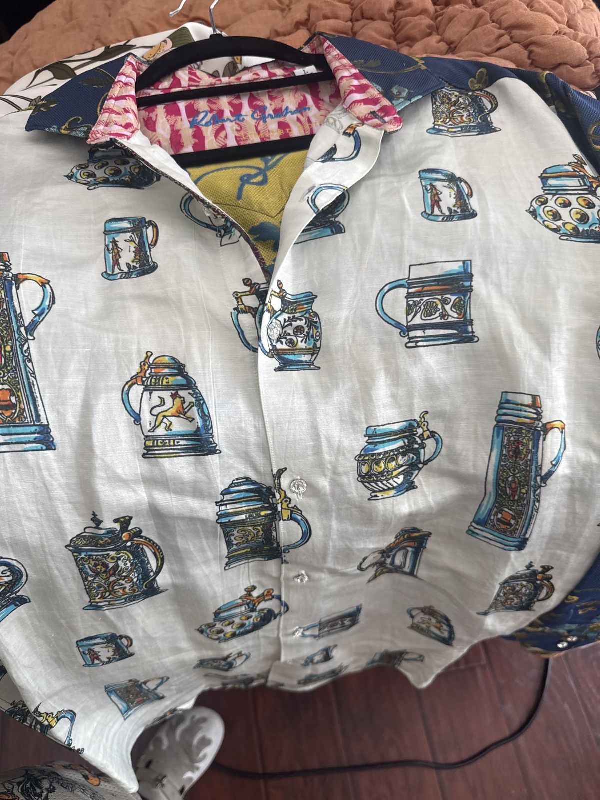 Robert Graham Robert Graham Button Down Size US L / EU 52-54 / 3 - 4 Thumbnail