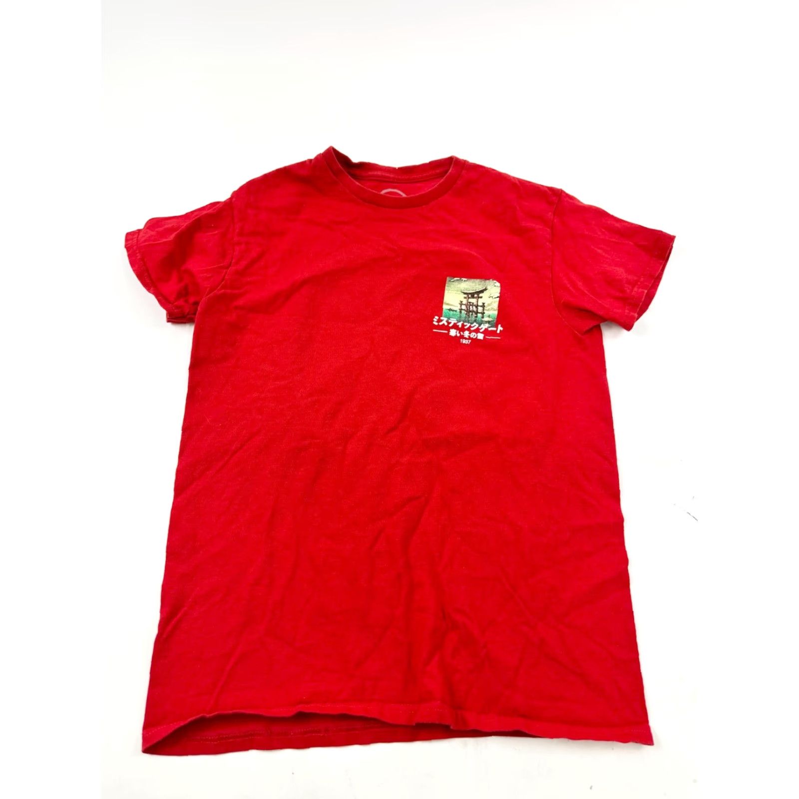 Vintage Mystic CVLA Shirt Mens Small Red Graphic Tee Double-Sided Crew Neck Short Sleeve T-Shirt Vintage? No (adjust to metadata) Size US S / EU 44-46 / 1 - 2 Thumbnail