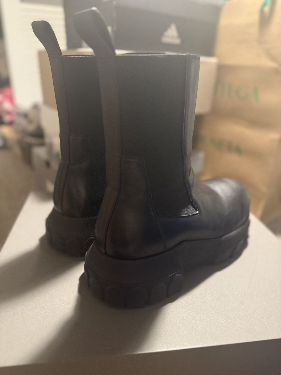 Rick Owens RICK OWENS BEATLE BOZO TRACTOR BOOT Size US 8.5 / EU 41-42 - 4 Thumbnail