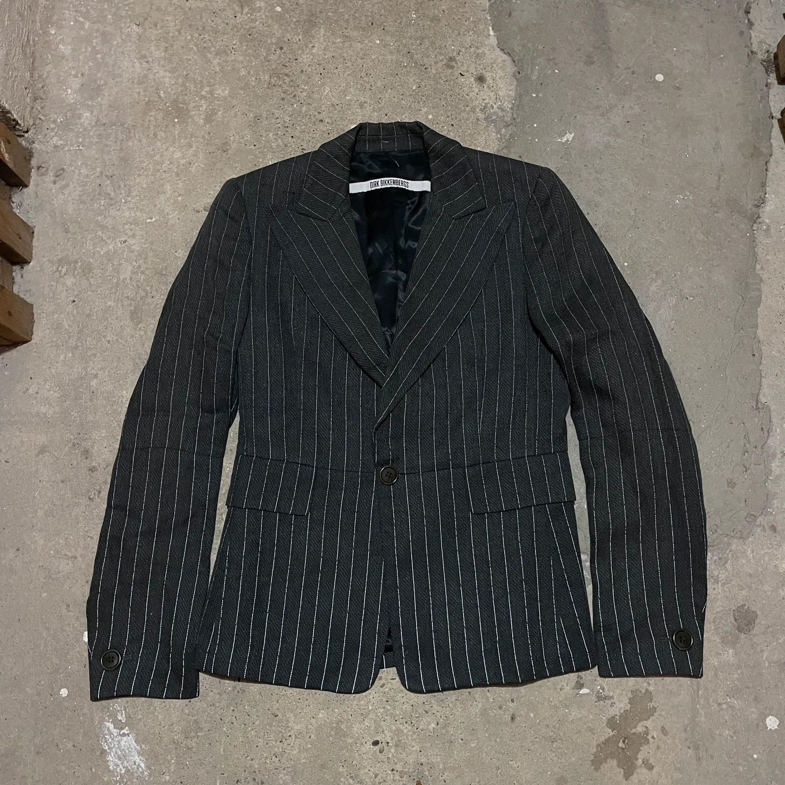 Dirk Bikkembergs Vintage dirk bikkemberg reflective avant garde blazer Size S / US 4 / IT 40 - 2 Thumbnail