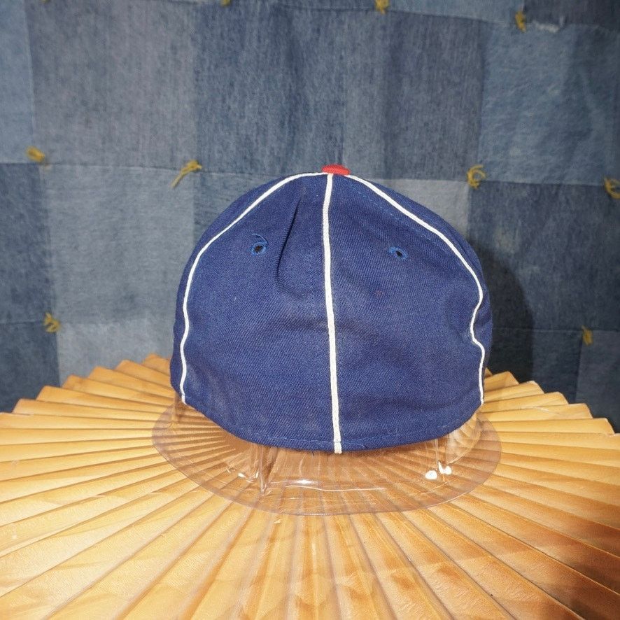 MLB 7 - Vintage Y2K Chicago Cubs fitted 1990s mlb sportswear hat Size ONE SIZE - 4 Thumbnail